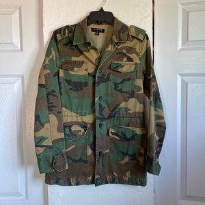 Camo Shacket, Urban Outfitters